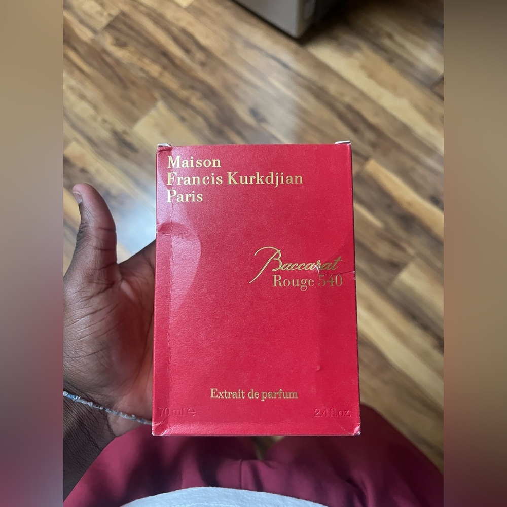 Maison Francis Kurkdjian Red and Gold Fragrance Box